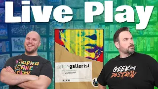 The Gallerist Play through | The Game Haus Live