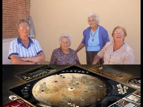 SEÑORAS MAYORES JUGANDO A...DUNE