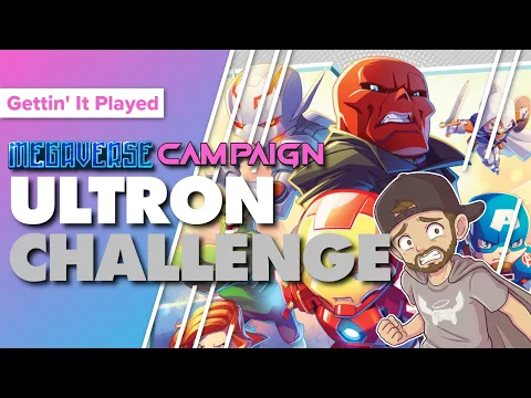 Marvel United Megaverse Campaign vs. Ultron Challenge | Game #35 Avengers