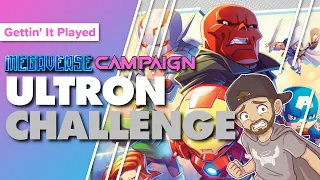 Marvel United Megaverse Campaign vs. Ultron Challenge | Game #35 Avengers