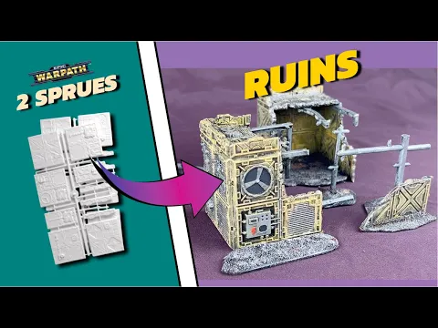 Epic Warpath Terrain Building: Maximizing the Kickstarter Sprues