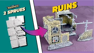 Epic Warpath Terrain Building: Maximizing the Kickstarter Sprues
