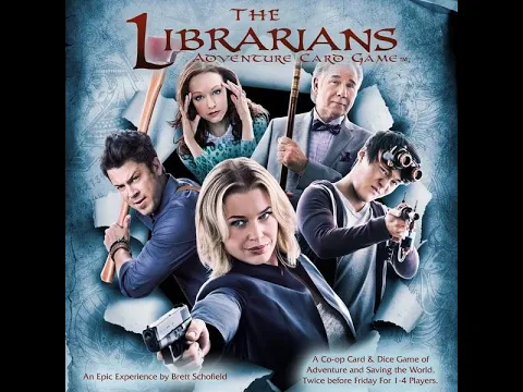 Dad vs Daughter - The Librarians: Adventure Card Game - Unboxing
