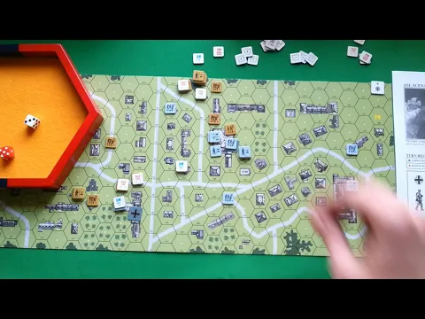 Let's play Advanced Squad Leader Starter Kit 1: "Released from the east" part 2