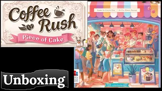 Coffee Rush: Piece of Cake - Unboxing