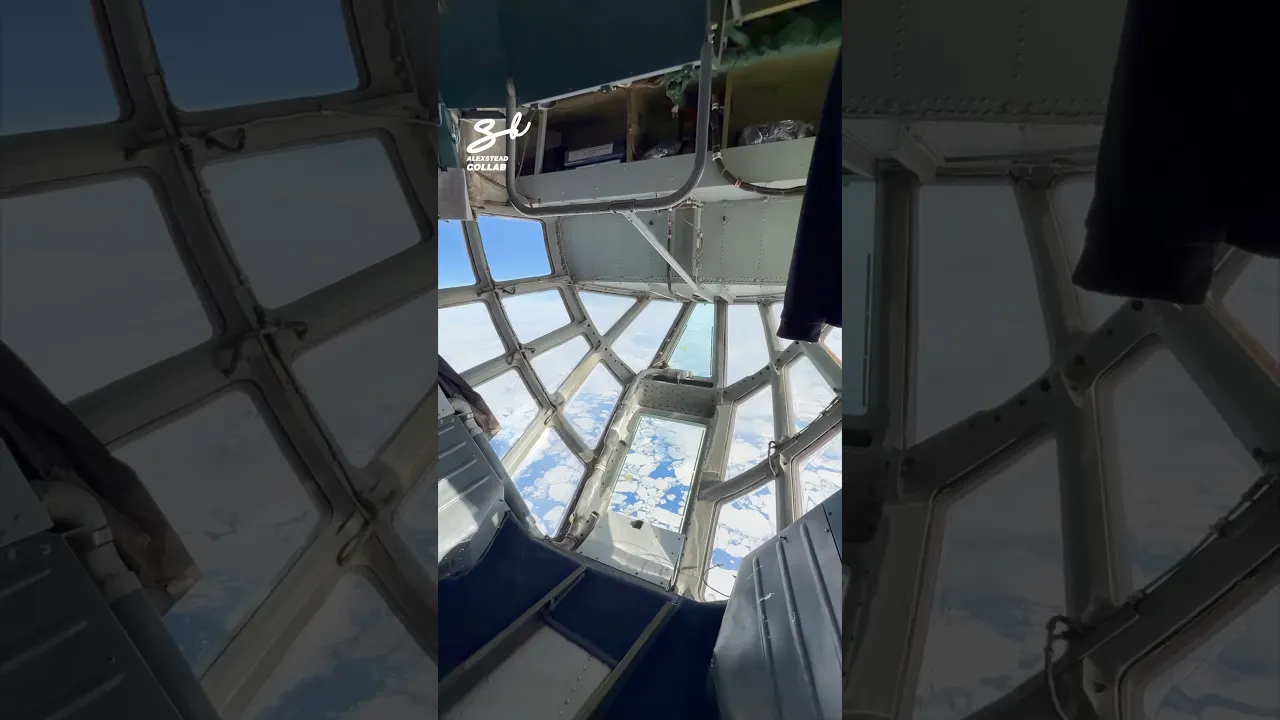 It's so much cooler than a standard flight 🤯 #cargo #flight #antarctica