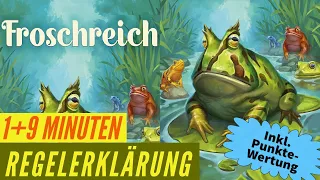 Froschreich Regeln Anleitung Erklärung Familienspiel Kartenspiel Tomas Holek