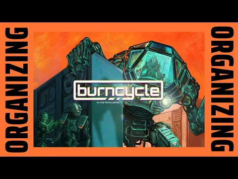 Organizing Burncycle (All Expansions, Stored in Core Box Only, No Lid Lift) SideGame LLC