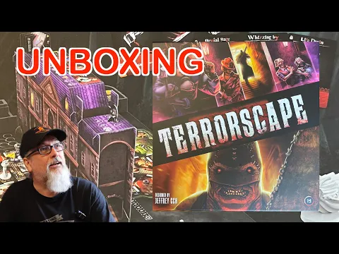 Terrorscape 1 | Jeffrey CCH | Ice Makes| Unboxing the Core Game | Killer vs Survivors in the Mansion