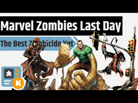 Marvel Zombies - The Last Day....CMON's Most Expensive Game Yet