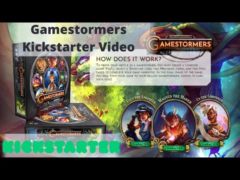 Gamestormers Kickstarter Video