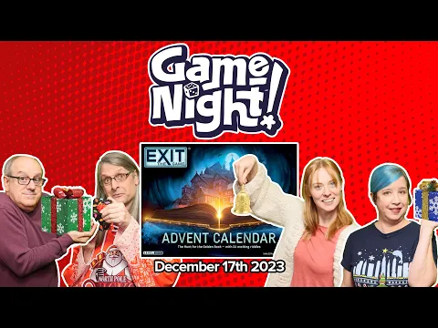 GameNight! 24 Days of Christmas - Exit: The Game Advent Calendar The Hunt for the Golden Book Day 17