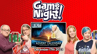 GameNight! 24 Days of Christmas - Exit: The Game Advent Calendar The Hunt for the Golden Book Day 17
