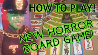 HOW TO PLAY! "UNITE TO FRIGHT!" New HORROR Board Game!