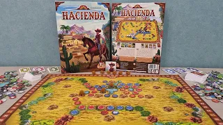 Hacienda (Second Edition) - Kutu Oyunu Açılımı Falan - ASMR Board Game Unboxing