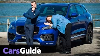 Jaguar F-Pace First Edition diesel 2016 review | Torquing Heads video