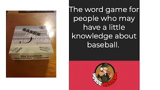 The Purge: # 4685 Bases Loaded: A Word Game That's NOT about Baseball: Does it work for non baseball fans?