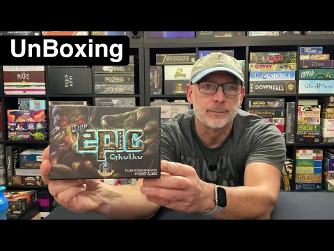 TDG: Tiny Epic Cthulhu unboxing with Ray