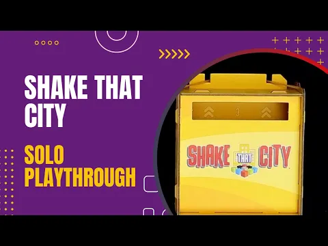 My First Play of Shake That City - Solo Playthrough | DaniCha