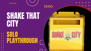 My First Play of Shake That City - Solo Playthrough | DaniCha