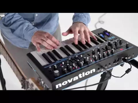 Product video thumbnail for Novation Bass Station II Analog Mono Synth