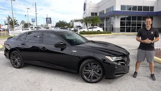 Is the 2021 Acura TLX A-Spec the BEST luxury sport sedan for the MONEY?