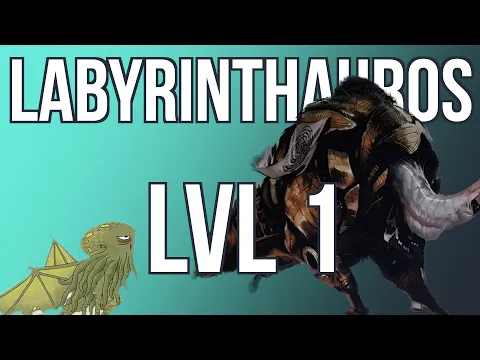 Aeon Trespass: Odyssey Gameplay - Labyrinthauros Level 1 Battle