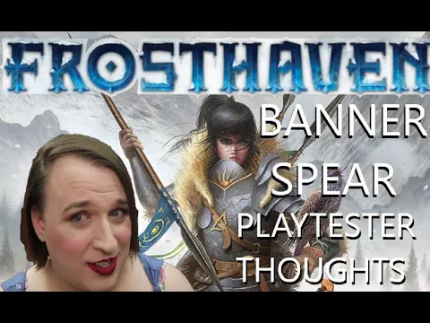 Frosthaven BANNER SPEAR Analyzed - All Cards level 1-9