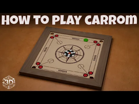 How To Play Carrom Board Game | Rules | Instructions