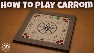 How To Play Carrom Board Game | Rules | Instructions
