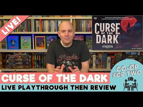 Curse of the Dark (3d map escape room) - PART 1 - Live playthrough then review