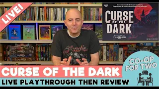 Curse of the Dark (3d map escape room) - PART 1 - Live playthrough then review