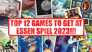 Top 12 Must-Have Games at Essen Spiel + PAXUnplugged Giveaway! | The R&R&R Show Episode 72
