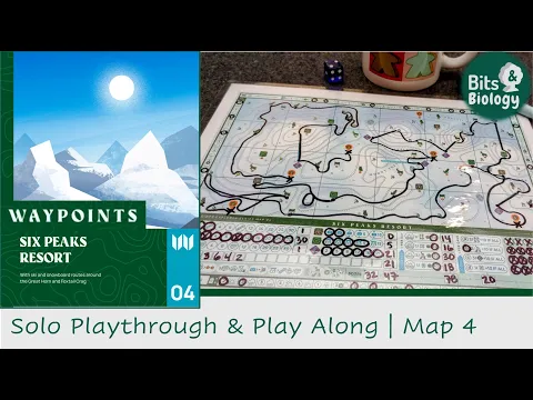 Waypoints Map 4 Playthrough & Play Along | Six Peaks Resort | Bits & Biology