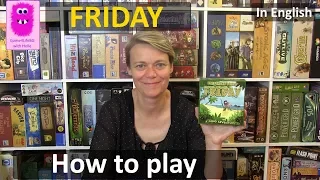 Friday, How to play & my impression (In English, solo card game)