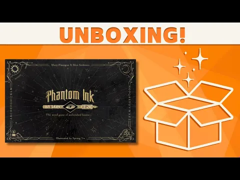 Phantom Ink - Board Game Unboxing!