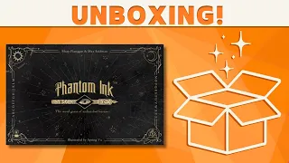 Phantom Ink - Board Game Unboxing!