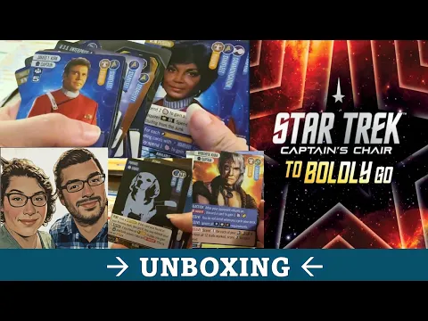 DGA Unboxes Board Games: Star Trek: Captain's Chair - To Boldly Go