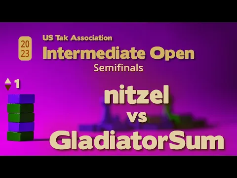 nitzel vs GladiatorSum - 2023 Intermediate Tak Open Quarterfinals G1 - Live Commentary