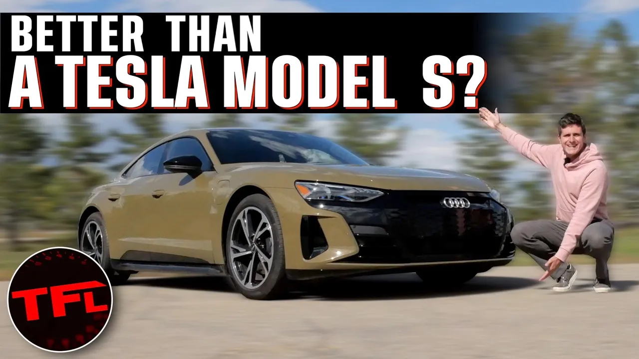 The New Audi eTron GT Is a $120,000 EV Gunning For Tesla!