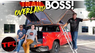 Here’s How To Transform a New Chevy Silverado Into a One Star Hotel in One Afternoon!