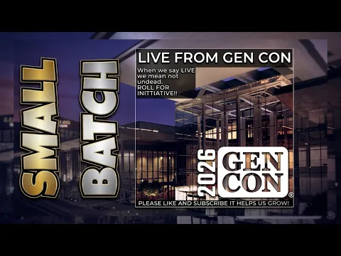 The top secret project from Paverson Games revealed! It’s Small Batch we got the deets at #gencon.