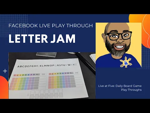 Letter Jam Live Play Through