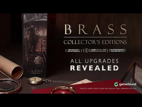 Brass: Pittsburgh | Everything Revealed | Collector's Edition Campaign Goals