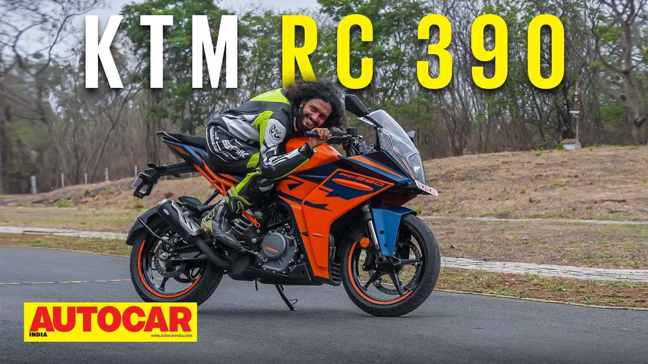 2022 KTM RC 390 review - More grown-up now | Track Ride | Autocar India