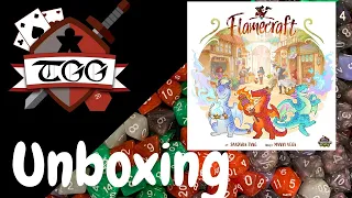Flamecraft Board Game Unboxing