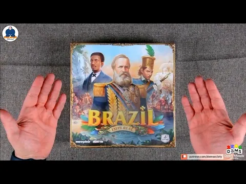 UNBOXING BRAZIL IMPERIAL - Board Game - #indabox
