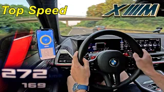 653HP HYBRID V8 power BMW XM is the BIG BOSS on the AUTOBAHN!
