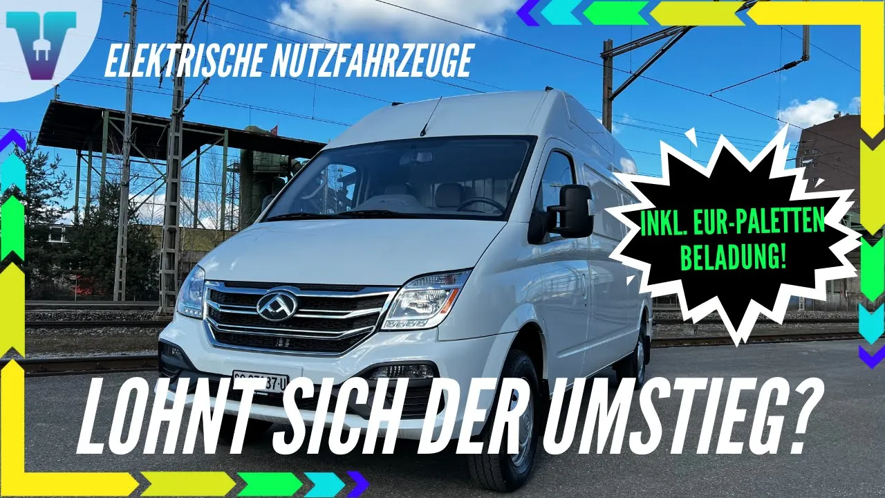 MAXUS EV80 - Der elektrische Kastenwagen im Härtetest [Deutsch 4K] | Vision E Drive #154