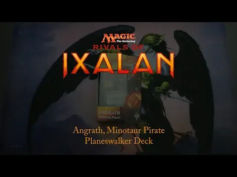 Magic: The Gathering: Rivals of Ixalan - Angrath, Minotaur Pirate Planeswalker Deck